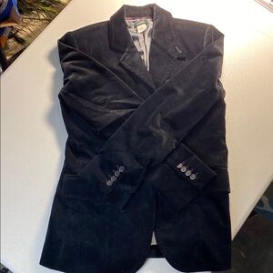 J. Crew Black Velvet Blazer 157